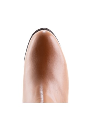 BOTIN ATLAS PLATA 209 CHARRO CUERO/INJERTO LOCKSTITCHER 3CM 17CM