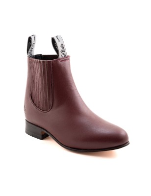 BOTIN ATLAS PLATA 209 CHARRO CUERO/INJERTO LOCKSTITCHER 3CM 17CM