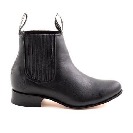 BOTIN ATLAS PLATA 209 CHARRO CUERO/INJERTO LOCKSTITCHER 3CM 17CM