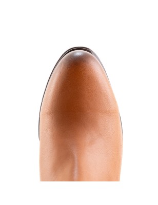 BOTIN ATANADO PLATA 209 CHARRO CUERO/INJERTO LOCKSTITCHER 3CM 17CM