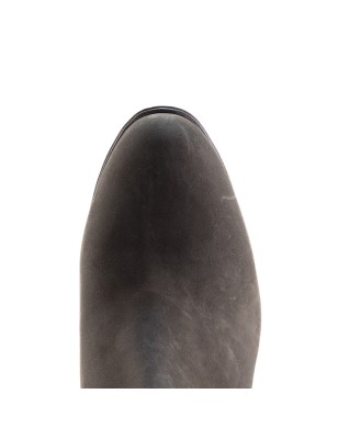 BOTIN NOBUCK PLATA 209 CHARRO CUERO/INJERTO LOCKSTITCHER 3CM 17CM