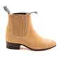 BOTIN NOBUCK PLATA 209 CHARRO CUERO/INJERTO LOCKSTITCHER 3CM 17CM