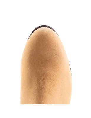 BOTIN NOBUCK PLATA 209 CHARRO CUERO/INJERTO LOCKSTITCHER 3CM 17CM