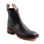 BOTIN CAISSON SQUARE NOGALES CUERO/INJERTO ESPEJO WELT 3.5CM 16CM