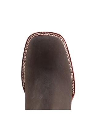 BOTIN NOBUCK SQUARE NOGALES CUERO/INJERTO ESPEJO WELT 3.5CM 16CM