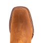 BOTIN NOBUCK SQUARE NOGALES CUERO/INJERTO ESPEJO WELT 3.5CM 16CM