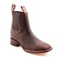 BOTIN CUELLO/TORO SQUARE NOGALES CUERO/INJERTO ESPEJO WELT 3.5CM 16CM