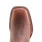 BOTIN CUELLO/TORO SQUARE NOGALES CUERO/INJERTO ESPEJO WELT 3.5CM 16CM