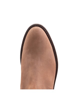 BOTIN NOBUCK 209/2 INGLES CUERO/INJERTO A TONO WELT 3CM 16CM