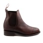 BOTIN CAISSON 209/2 INGLES CUERO/INJERTO A TONO WELT 3CM 16CM