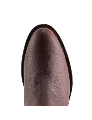 BOTIN CAISSON 209/2 INGLES CUERO/INJERTO A TONO WELT 3CM 16CM