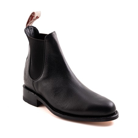 BOTIN CAISSON 209/2 INGLES CUERO/INJERTO A TONO WELT 3CM 16CM