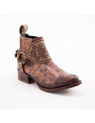 BOTIN RES MINI ROSA H-SICILY B MBF021A CUERO WELT 4CM 13CM