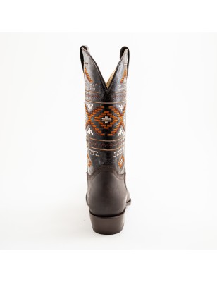 BOTA CRAZY 55 CUERO CAFE WELT 4CM 29CM