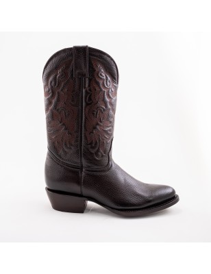 BOTA VENADO INGLES 55 CUERO CAFE WELT 4CM 30CM
