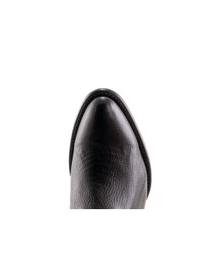 BOTA VENADO INGLES 55 CUERO NEGRO WELT 4CM 30CM