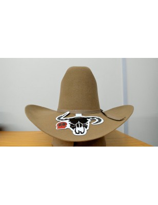 TEXANA CUERNOS CHUECOS HORMA SUPER PATRON LANA