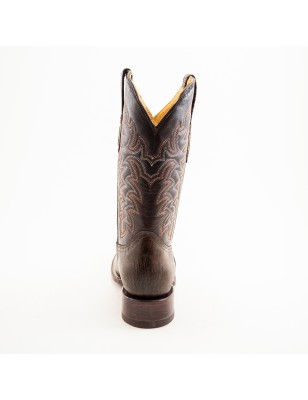 BOTA GRABADO LIZARD 5100 51722 OMAR CUERO WELT 4CM 30CM