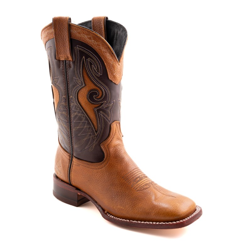 BOTA CAISSON SQUARE 1/4 DE MILLA C/INJERTO A TONO WELT 3.5CM 28CM