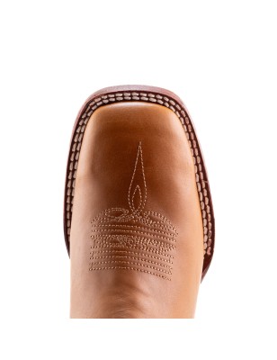 BOTA PULL UP SQUARE 1/4 DE MILLA C/INJERTO A TONO WELT 3.5CM 28CM