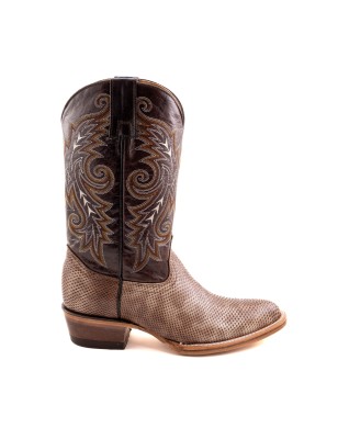 BOTA CARUNGA 55 CUERO NATURAL WELT 4CM 28CM