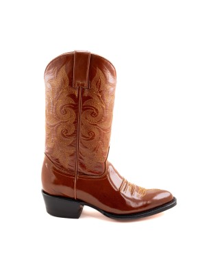 BOTA CAMALEON 55 CUERO NEGRO WELT 4CM 28CM