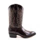 BOTA CAMALEON 55 CUERO NEGRO WELT 4CM 28CM
