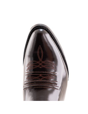 BOTA CAMALEON 55 CUERO NEGRO WELT 4CM 28CM