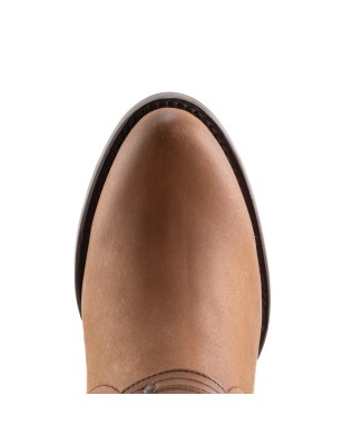 BOTIN CRAZY ROBLE 7038PD VALE-01 VALERIA CUERO ROSAS WELT 6.5CM 13CM