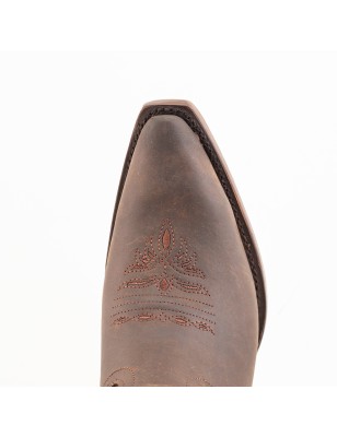 BOTA CRAZY H56 KATY-05 KATYA CUERO ROSAS WELT 4.5CM 41CM