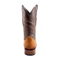 BOTA CHINELA COCO BELLY CUADR QAH-0562 SPIDER HULE CUERO WELT 3.5CM 28CM