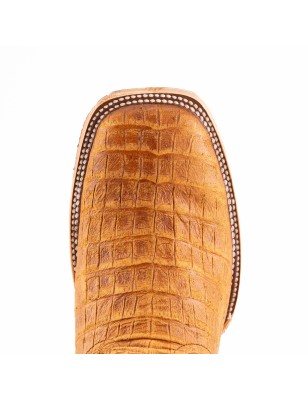 BOTA CHINELA COCO BELLY CUADR QAH-0562 SPIDER HULE CUERO WELT 3.5CM 28CM