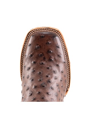 BOTA CHINELA AVESTRUZ CUADR QAH-050 SPIDER HULE WELT 3.5CM 29CM