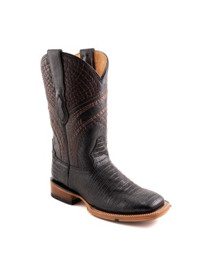 BOTA CHINELA LIZARD CUADR QAH-041 SPIDER HULE CUERO WELT 3.5CM 27CM