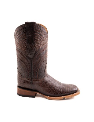 BOTA CHINELA LIZARD CUADR QAH-040 SPIDER HULE CUERO WELT 3.5CM 28CM