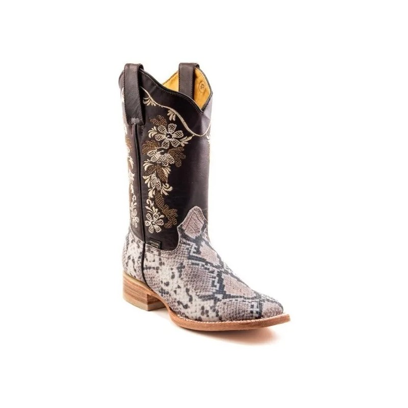 BOTA VIBORA 044FL7 CUERO CENTRO WELT 3.5CM 28CM