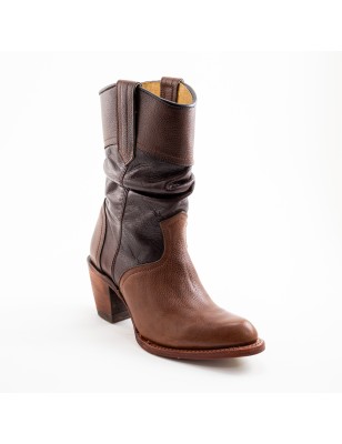 BOTA NAGA 312 CUERO CENTRO WELT 7CM 24CM