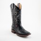 BOTA LIZARD GRABADO 5100 51334 YARELI CUERO WELT 3.5CM 30CM