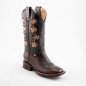 BOTA LIZARD GRABADO 5100 51334 YARELI CUERO WELT 3.5CM 31CM