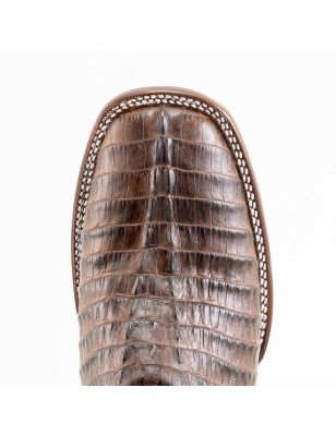 BOTA COLA BABY SOLIDO GRABADO 5100 51820 OMAR CUERO WELT 3.5CM 28CM