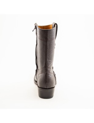 BOTA VENADO ITALIANO H37 CUERO WELT 4CM 25.5CM