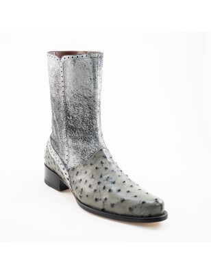 BOTA AVESTRUZ ALASKA ORIGINAL 27601OB CUERO WELT 3.5CM 23.5 CM