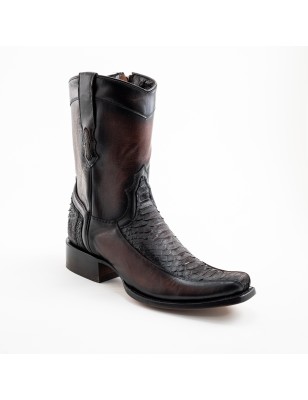 BOTA PITON NOBUCK ORIGINAL H-2D HAG578 Ñ CUERO CENTRO WELT 4CM 25CM