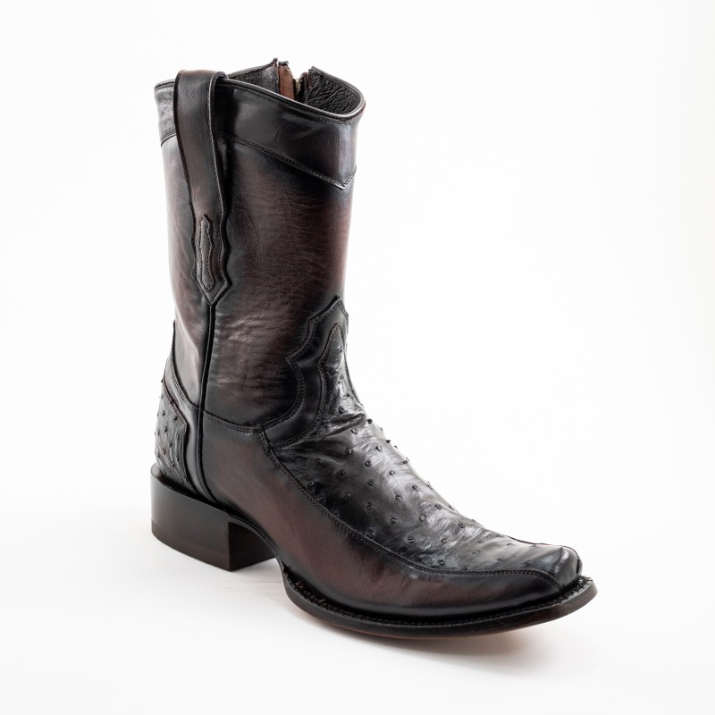 BOTA AVESTRUZ ORIGINAL H-2D HAG578 P CUERO CENTRO WELT 4CM 25CM