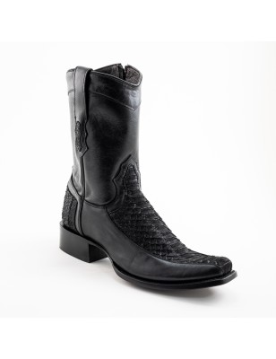 BOTA PITON NOBUCK ORIGINAL H-2D HAG578 N CUERO CENTRO WELT 4CM 25CM