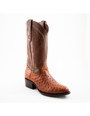 BOTA AVESTRUZ ORIGINAL TB8710 CUERO CENTRO WELT 4CM 31 CM