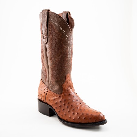 BOTA AVESTRUZ ORIGINAL TB8710 CUERO CENTRO WELT 4CM 31 CM