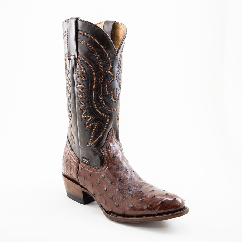 BOTA AVESTRUZ ORIGINAL 900-E CUERO CENTRO WELT 4.5CM 32CM