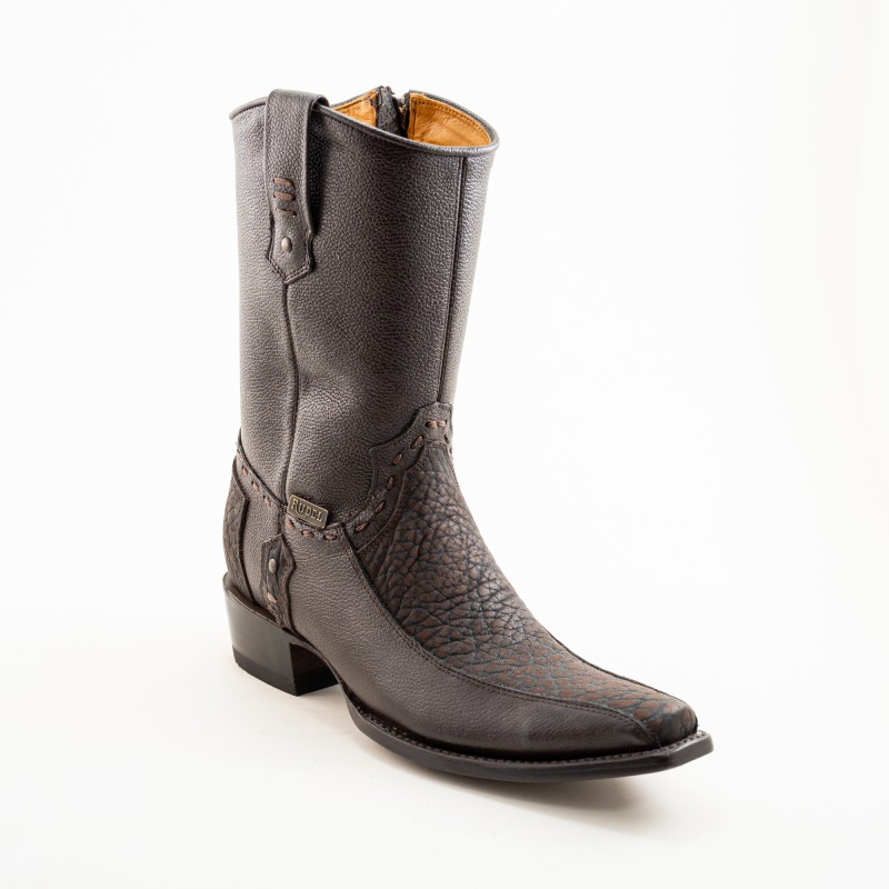 BOTA RUDEL PIEL DE CUELLO DE TORO NOBUCK H43