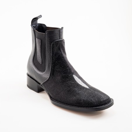 BOTIN MANTARRAYA ORIGINAL 46501YV DENVER CUERO/INJERTO A TONO WELT 3.5CM 15CM